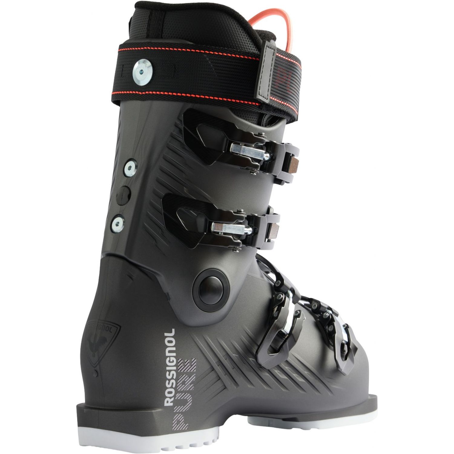 Rossignol Pure 75, Skistøvler, Dame, Dark Grey Metal