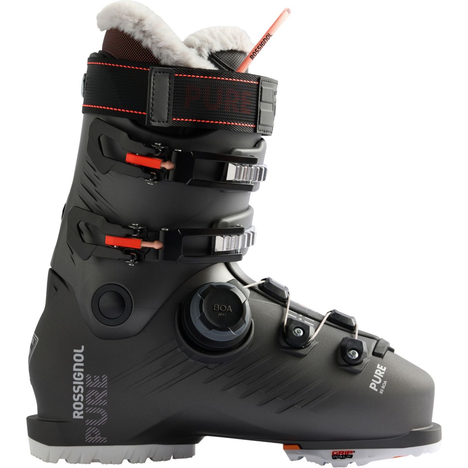 Rossignol Pure 85 BOA GW, chaussures de ski, femme, gris/argent