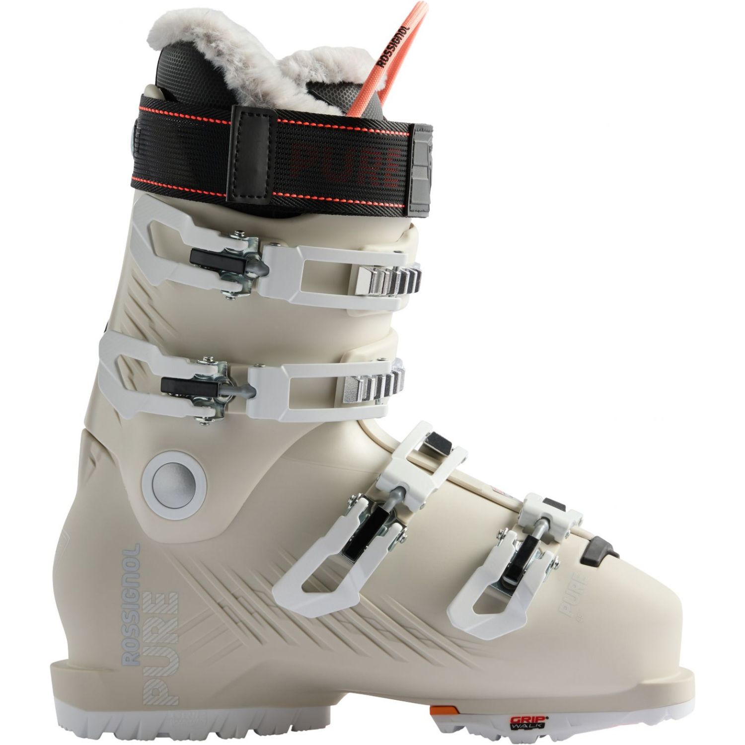 Rossignol Pure 85 GW, skischoenen, dames, beige