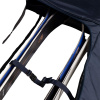Rossignol Strato Extendable 2P Padded Wheely, geantă de ski, albastru închis