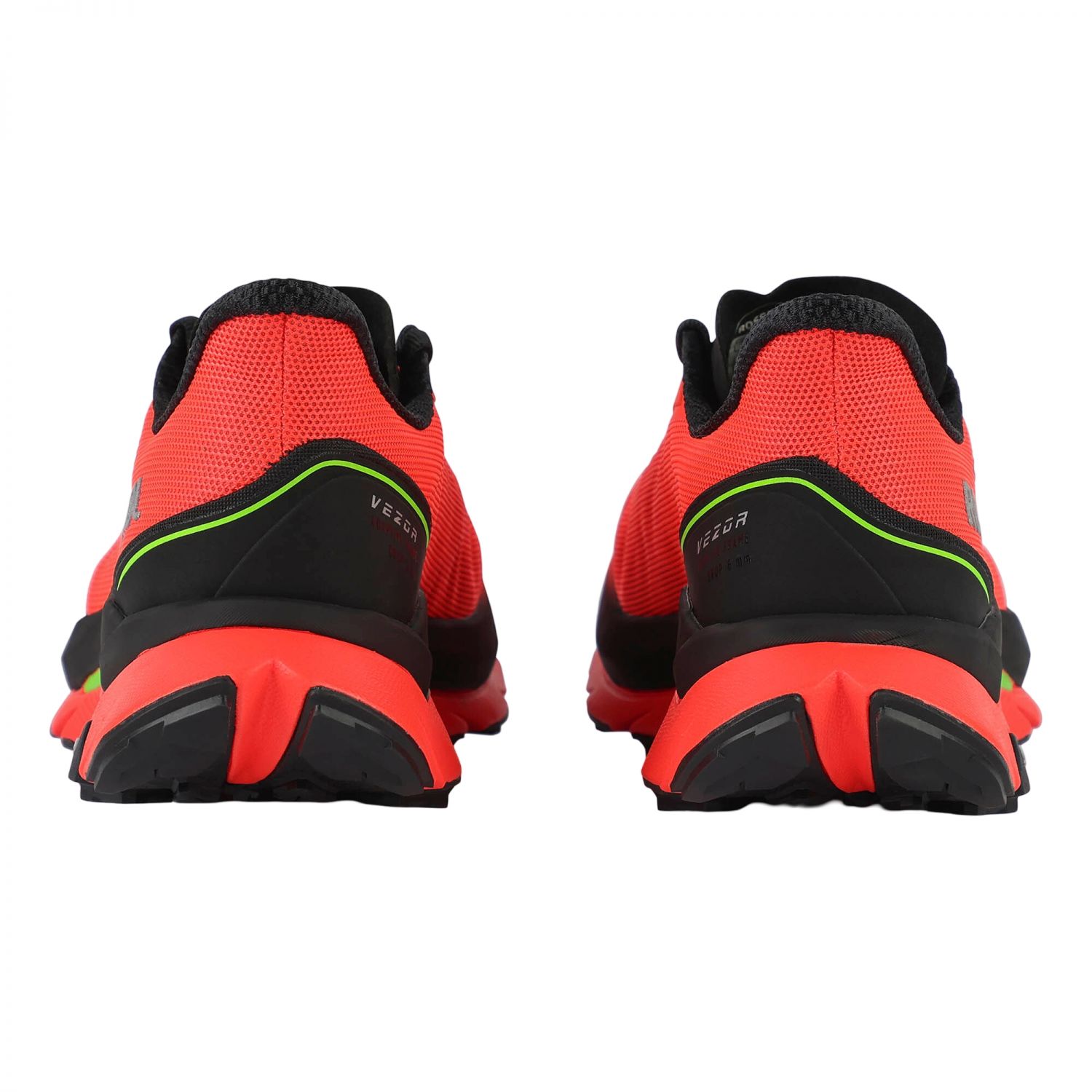 Rossignol Vezor, trail running shoes, men, neon red