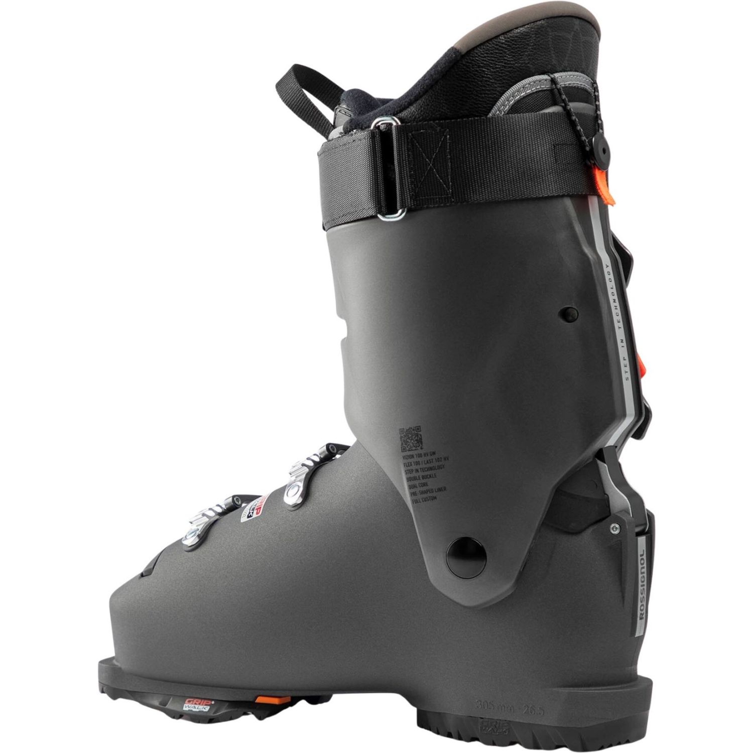 Rossignol Vizion 4B 100 HV GW, chaussures de ski, hommes, gris