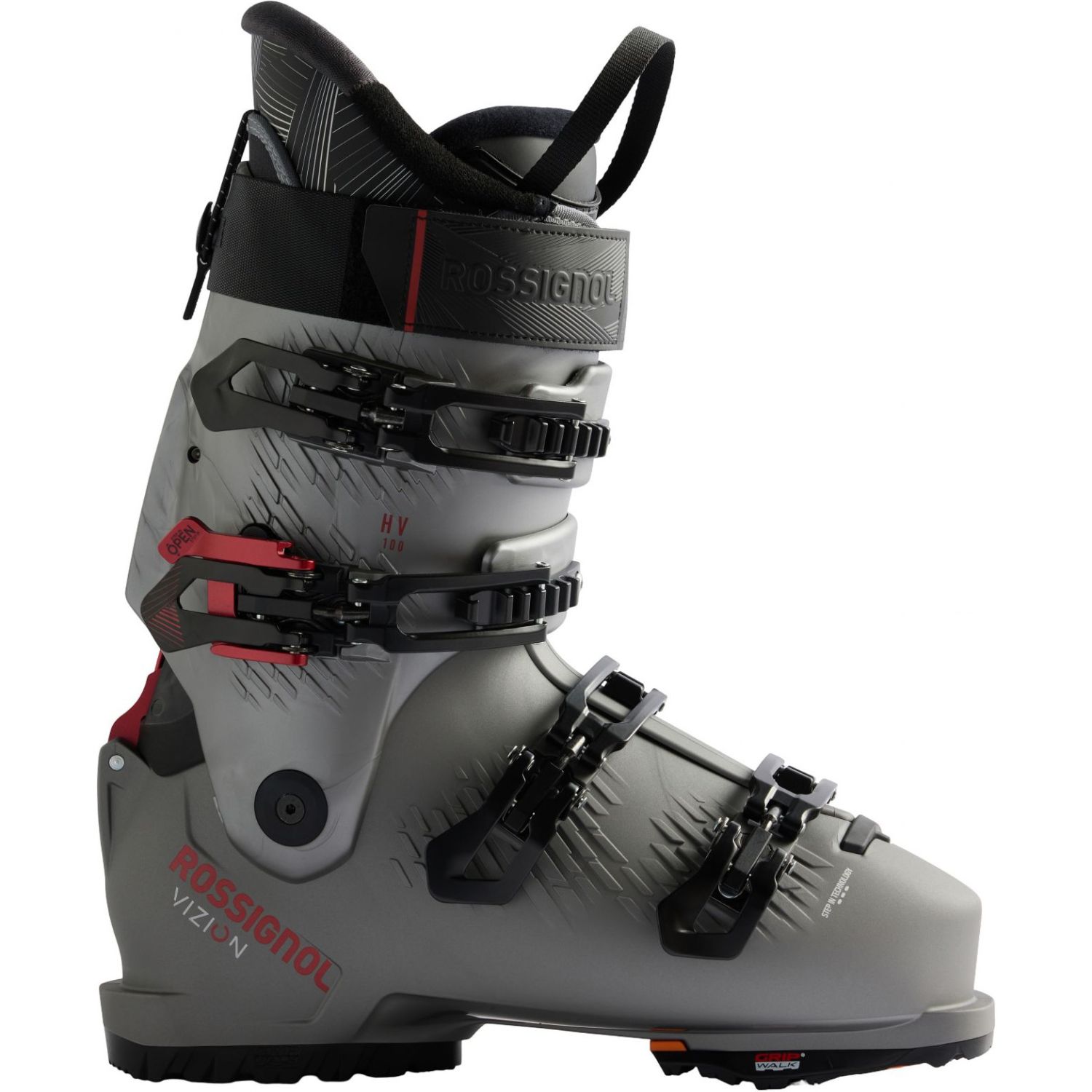 Rossignol Vizion 4B 100 HV GW, lyžařské boty, pánské, stříbrná/šedá
