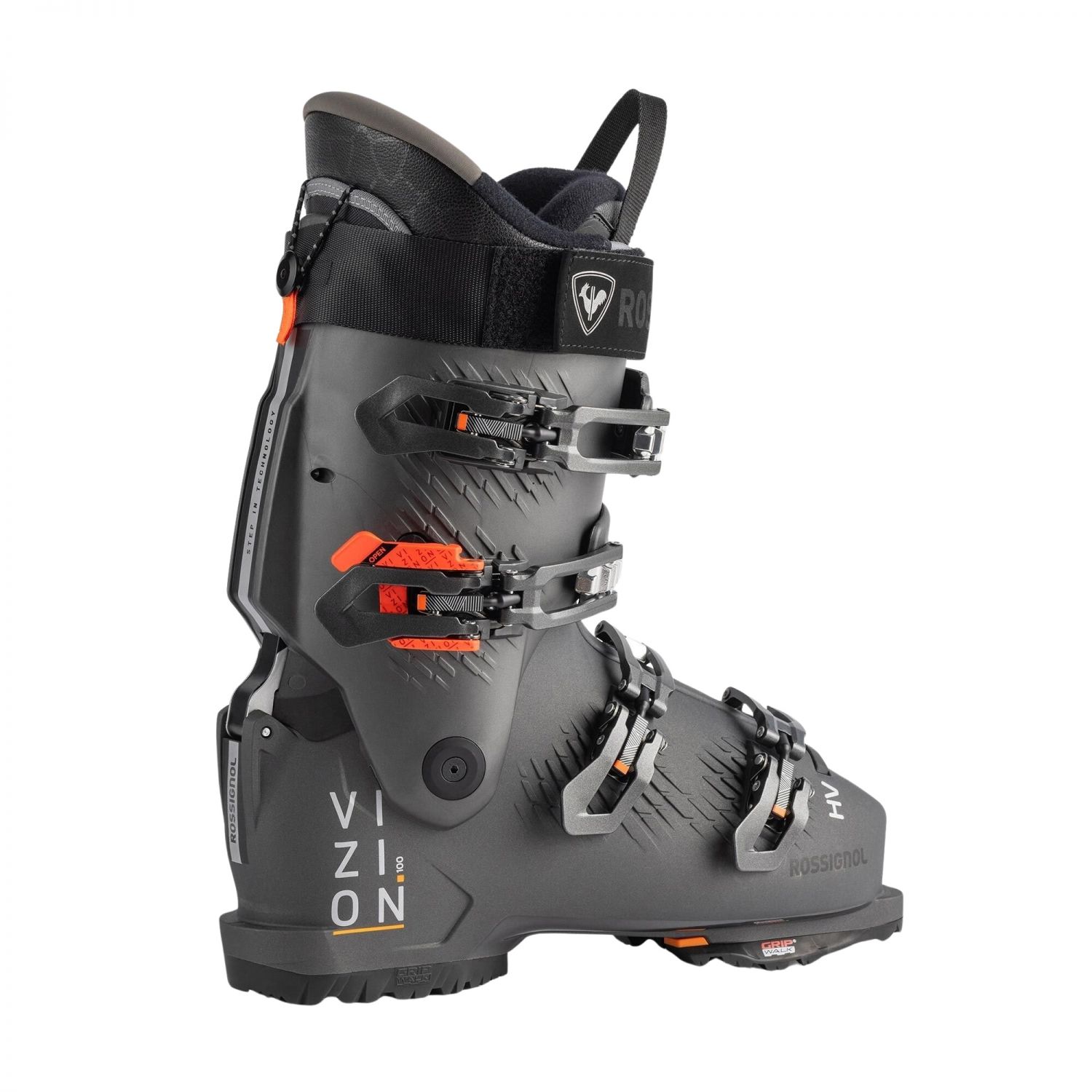 Rossignol Vizion 4B 100 HV GW, lyžiarske topánky, pánske, sivé