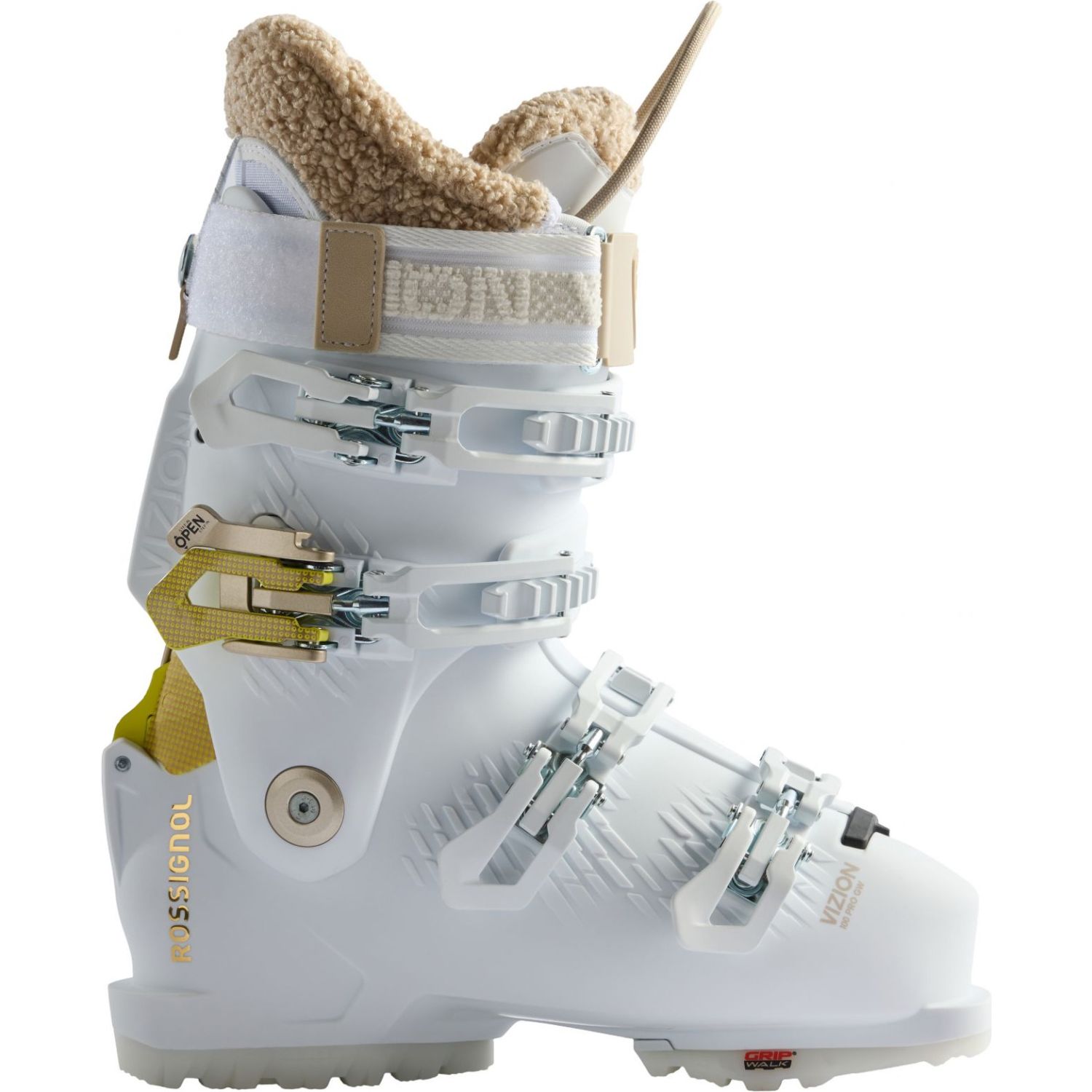 Rossignol Vizion 4B 100 Pro W GW, botas de esqui, mulher, branco