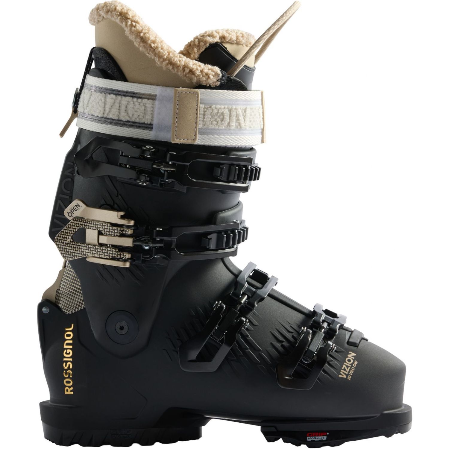 Rossignol Vizion 4B 80 Pro W GW, botas de esqui, feminino, preto