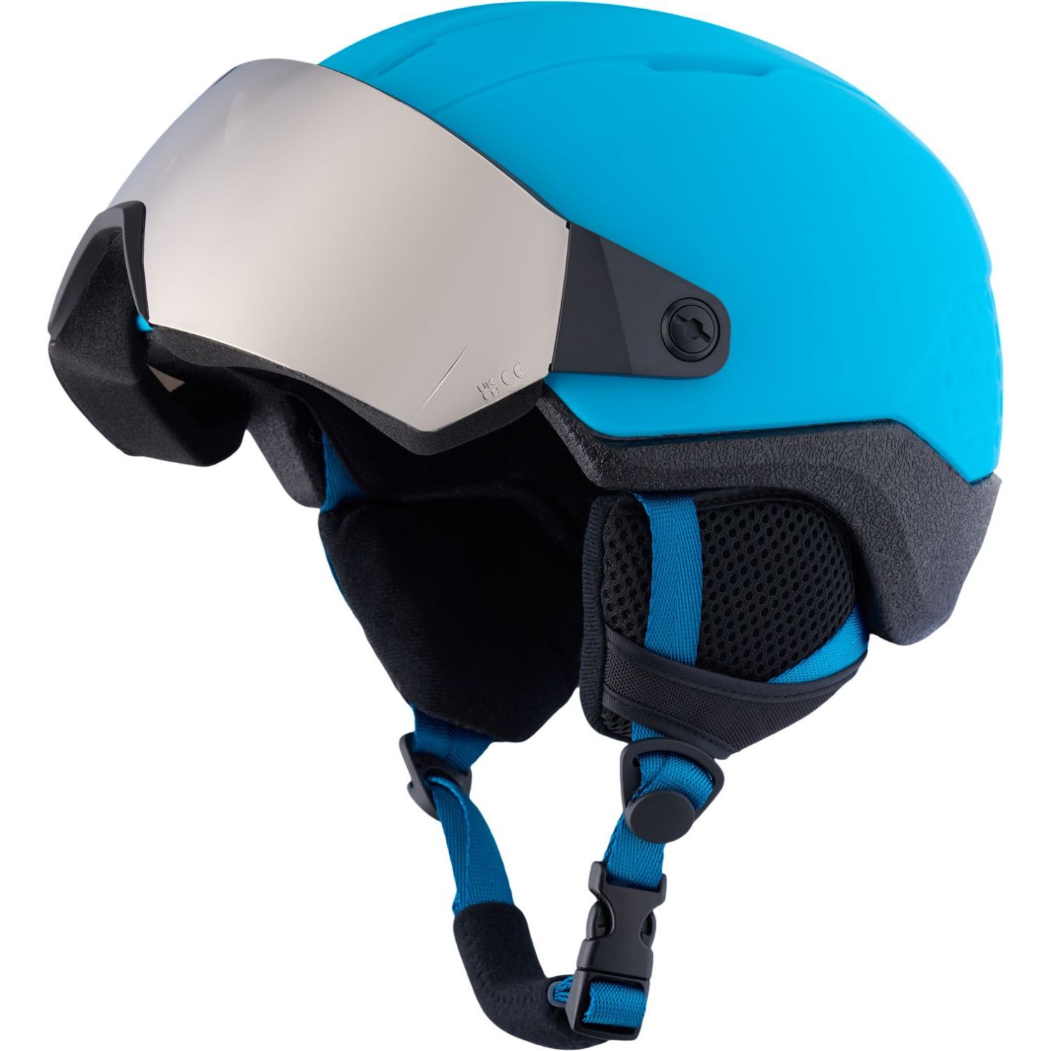 Rossignol Whoopee Visor, casco de esquí con visor, azul