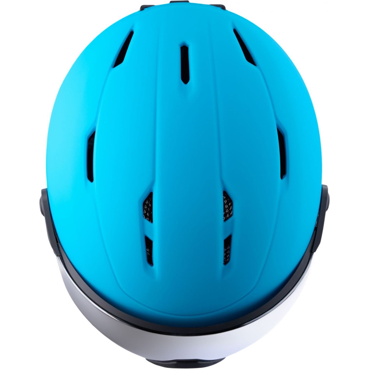 Rossignol Whoopee Visor, skihjelm med visir, blå