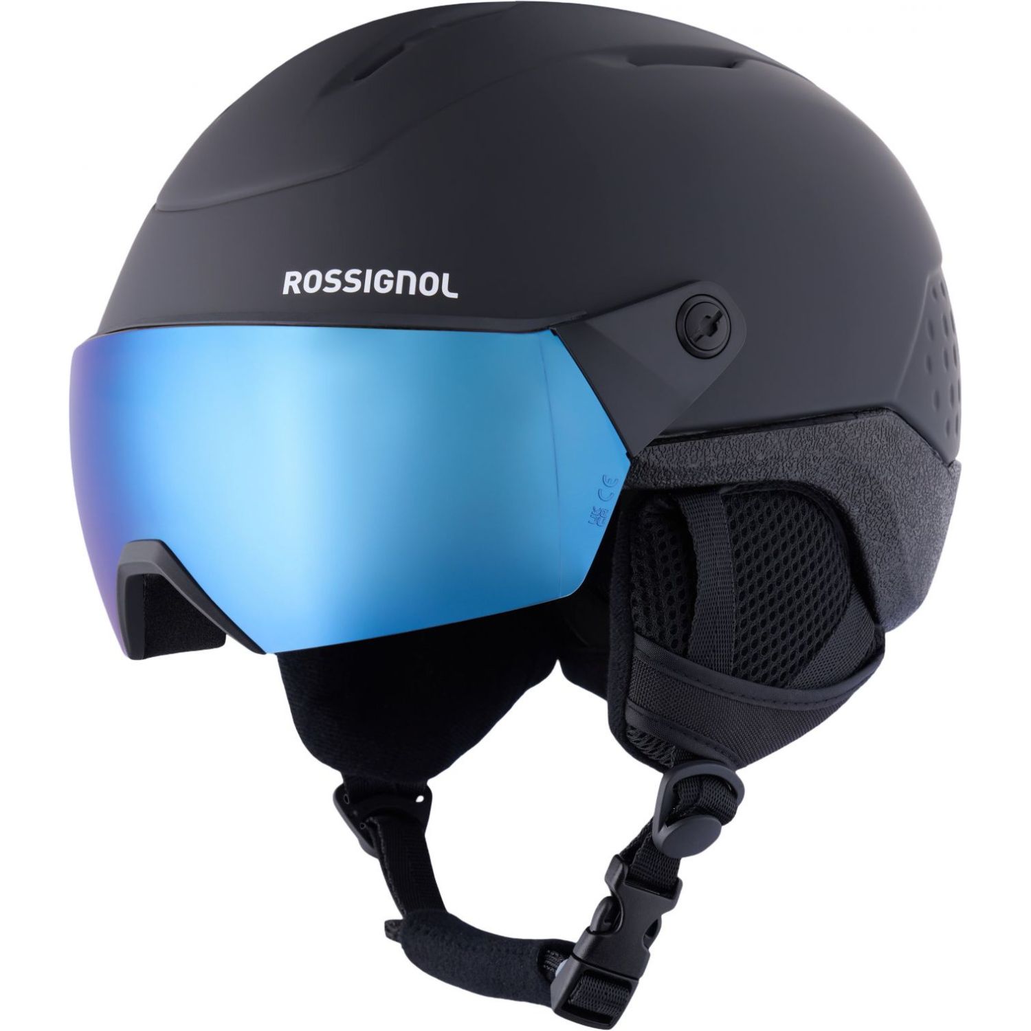 Rossignol Whoopee Visor, Skihjelm Med Visir, Black