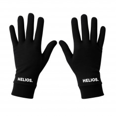 Rukavice Helios Merino, podšívka, čierne
