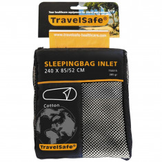 Saco de dormir de algodão TravelSafe, entrada, múmia