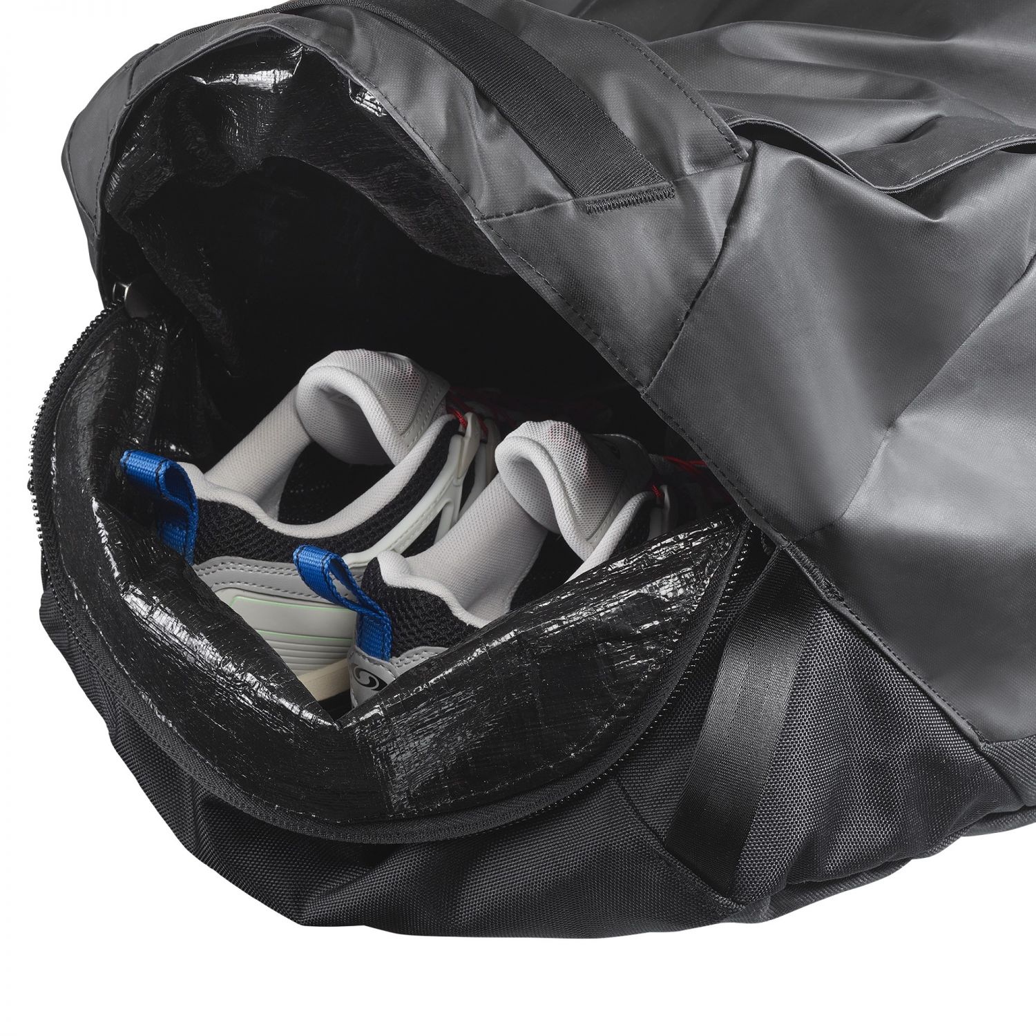 Saco de transporte Salomon, 70L, preto