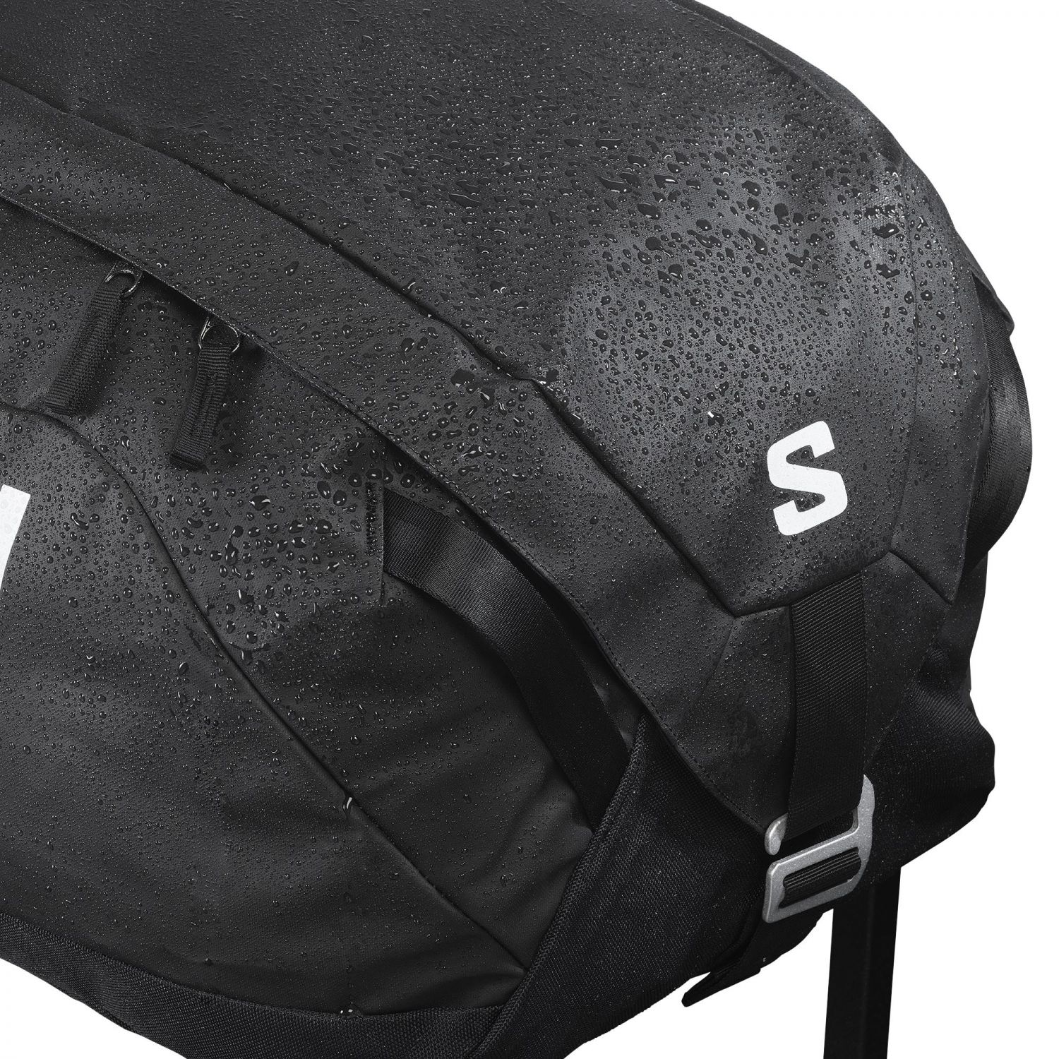 Saco de transporte Salomon, 70L, preto