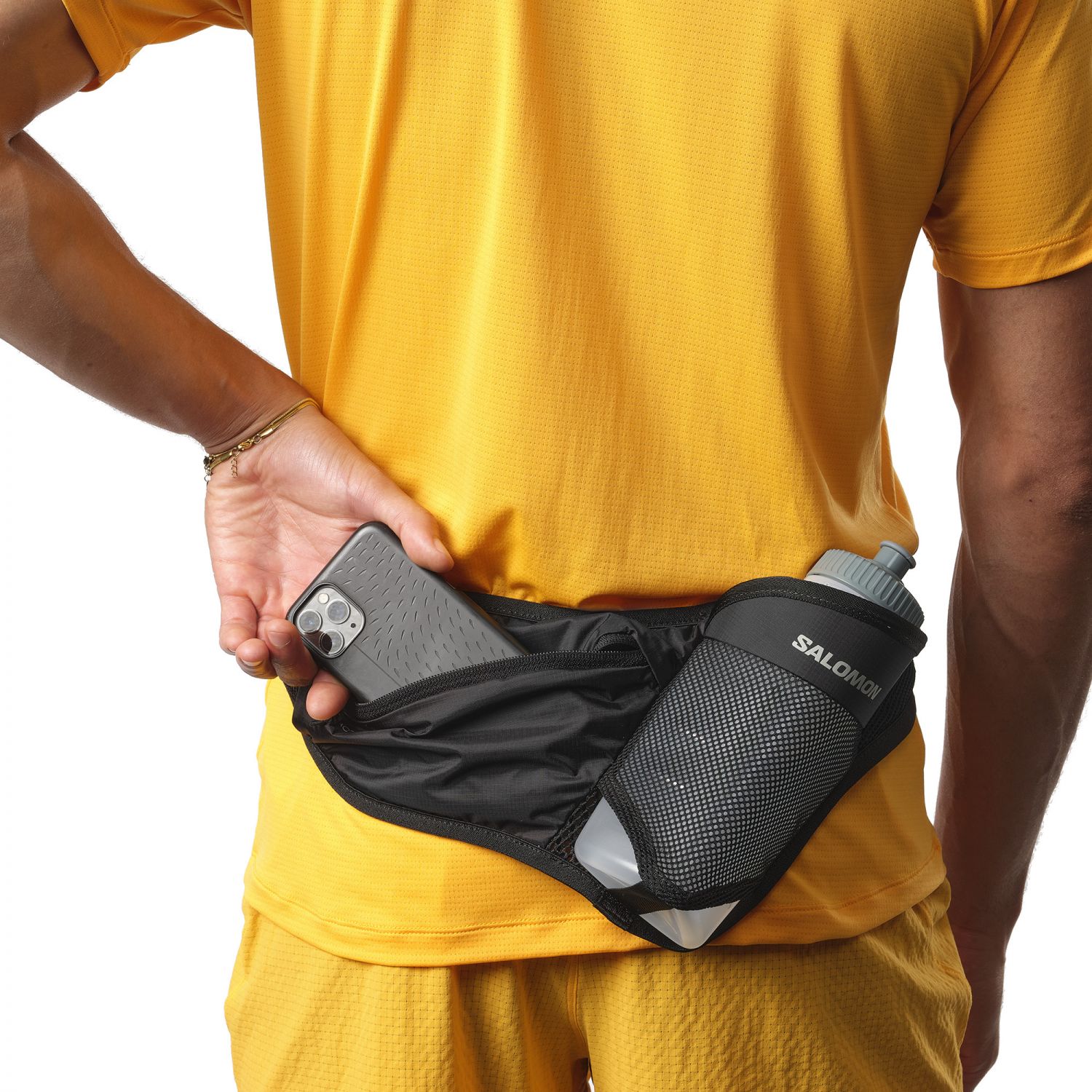 Salomon Active Belt 3D Bottle, black