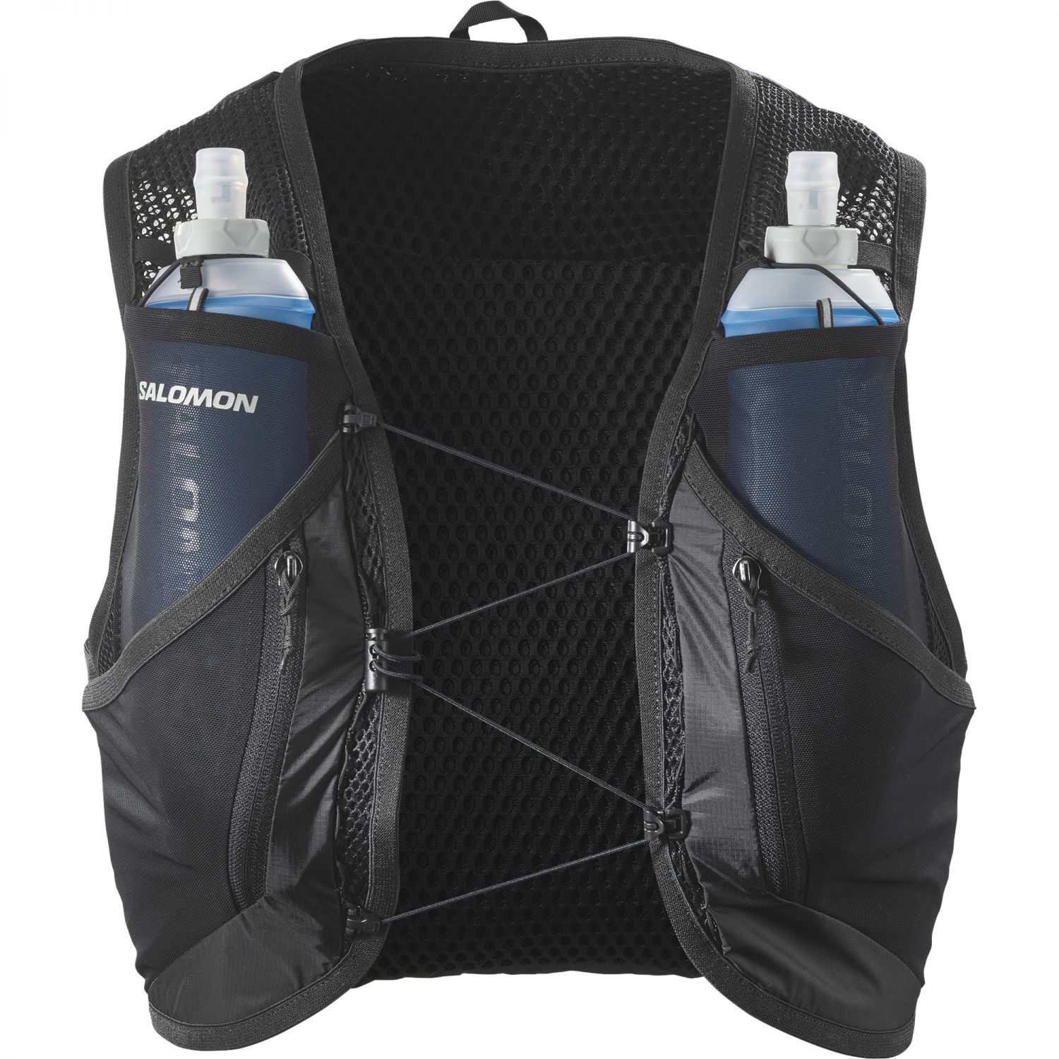 Salomon Active Skin 12 Set, bežecký batoh, čierna