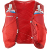 Salomon Active Skin 4, colete de corrida, vermelho