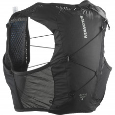 Salomon Active Skin 4 Set, bežecký batoh, čierna