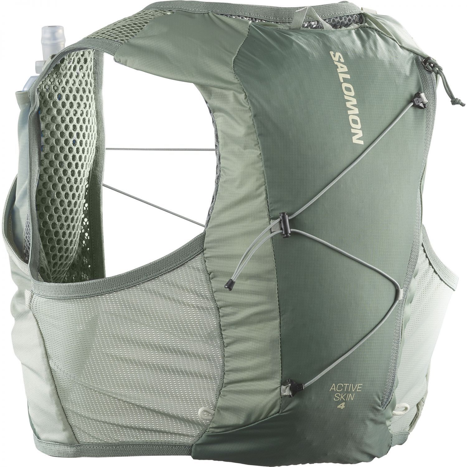 Salomon Active Skin 4 Set, bežecký batoh, sivý