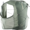 Salomon Active Skin 4 Set, mochila de corrida, cinza