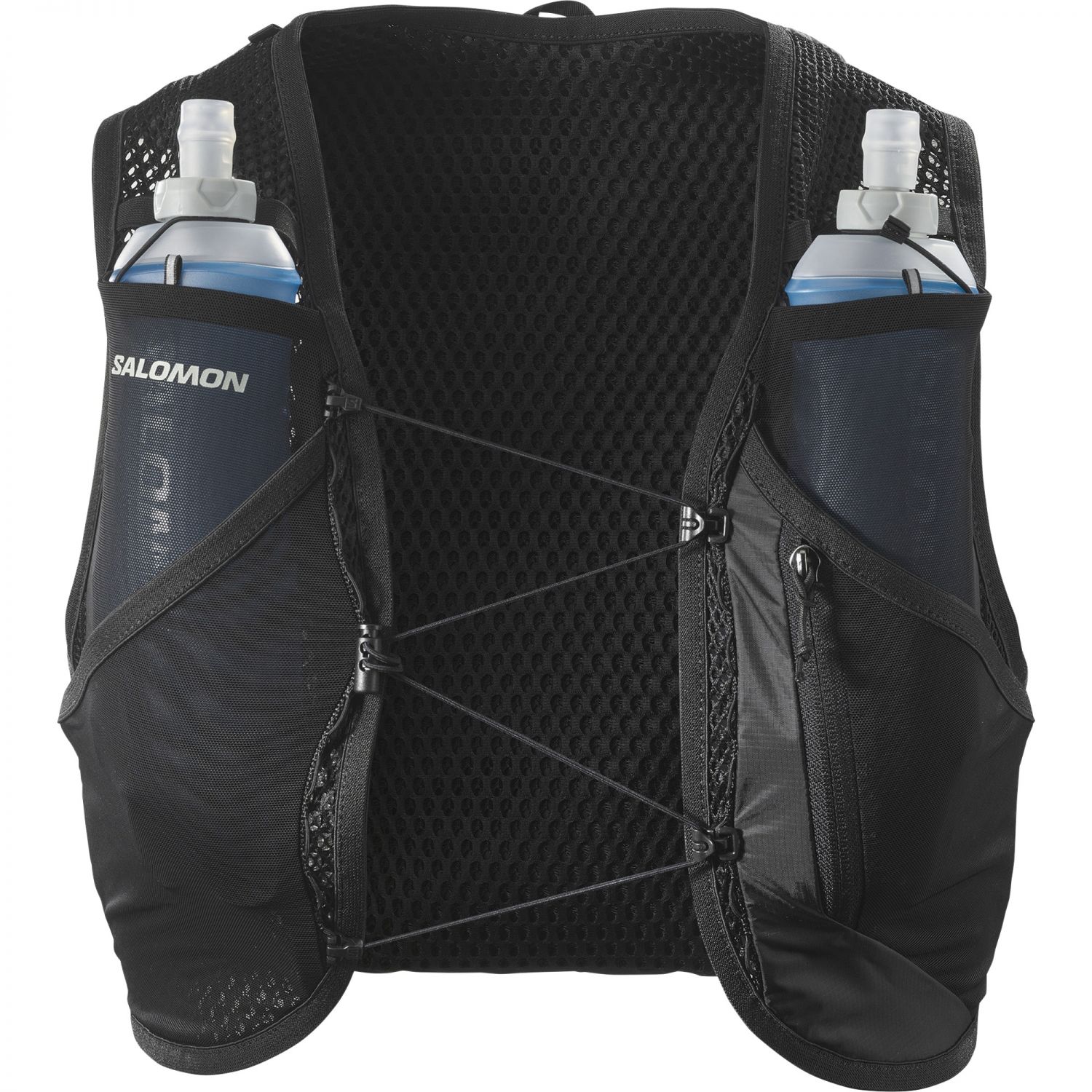 Salomon Active Skin 8 Set, bežecký batoh, čierna