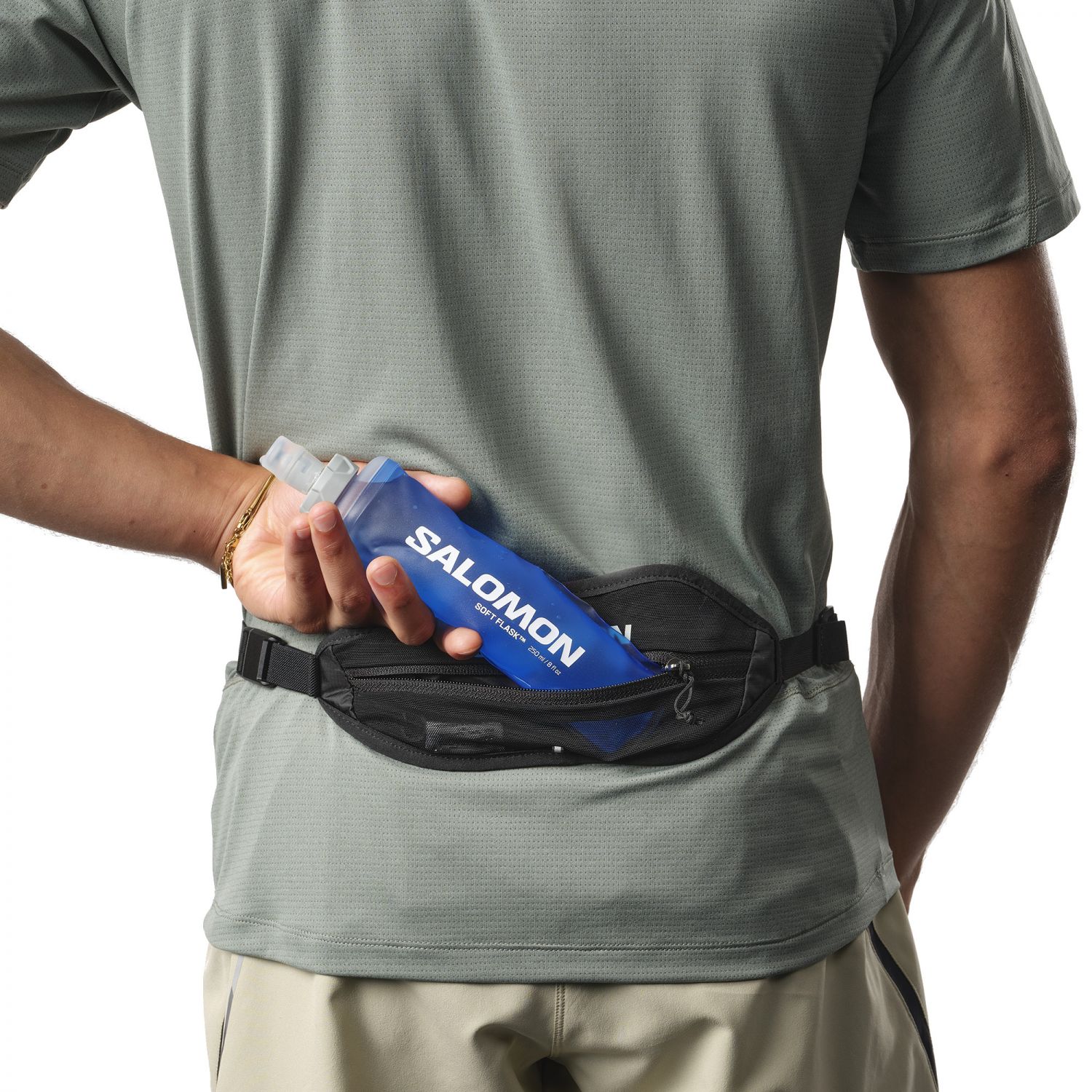 Salomon Active Sling Belt, black/metal