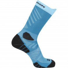 Salomon Aero Crew, Laufsocken, blau
