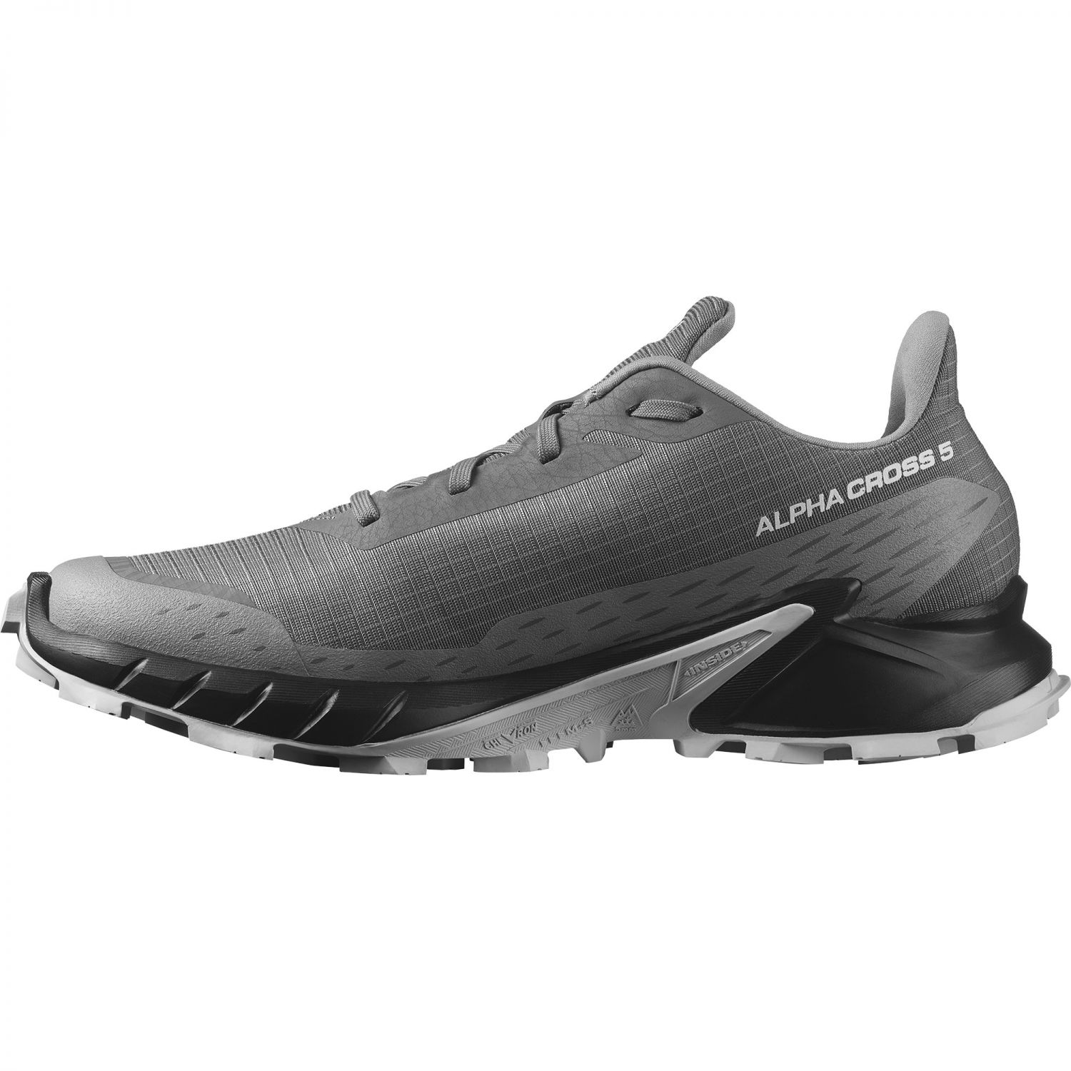 Salomon Alphacross 5, buty do biegania, m?skie, szary