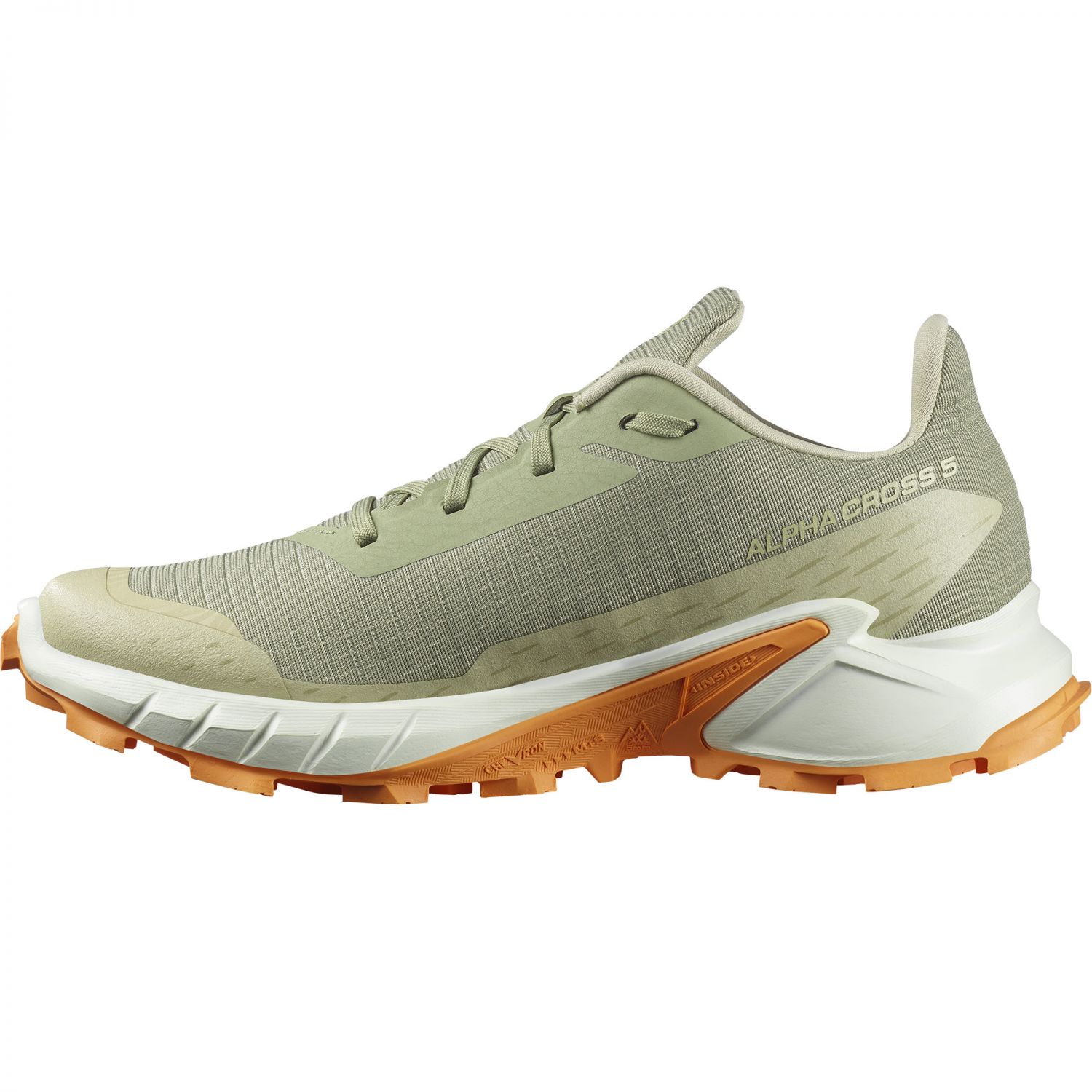 Salomon Alphacross 5, Chaussures de trail, femmes, beige