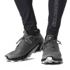 Salomon Alphacross 5, trail shoes, men, pewter/black/ghost gray