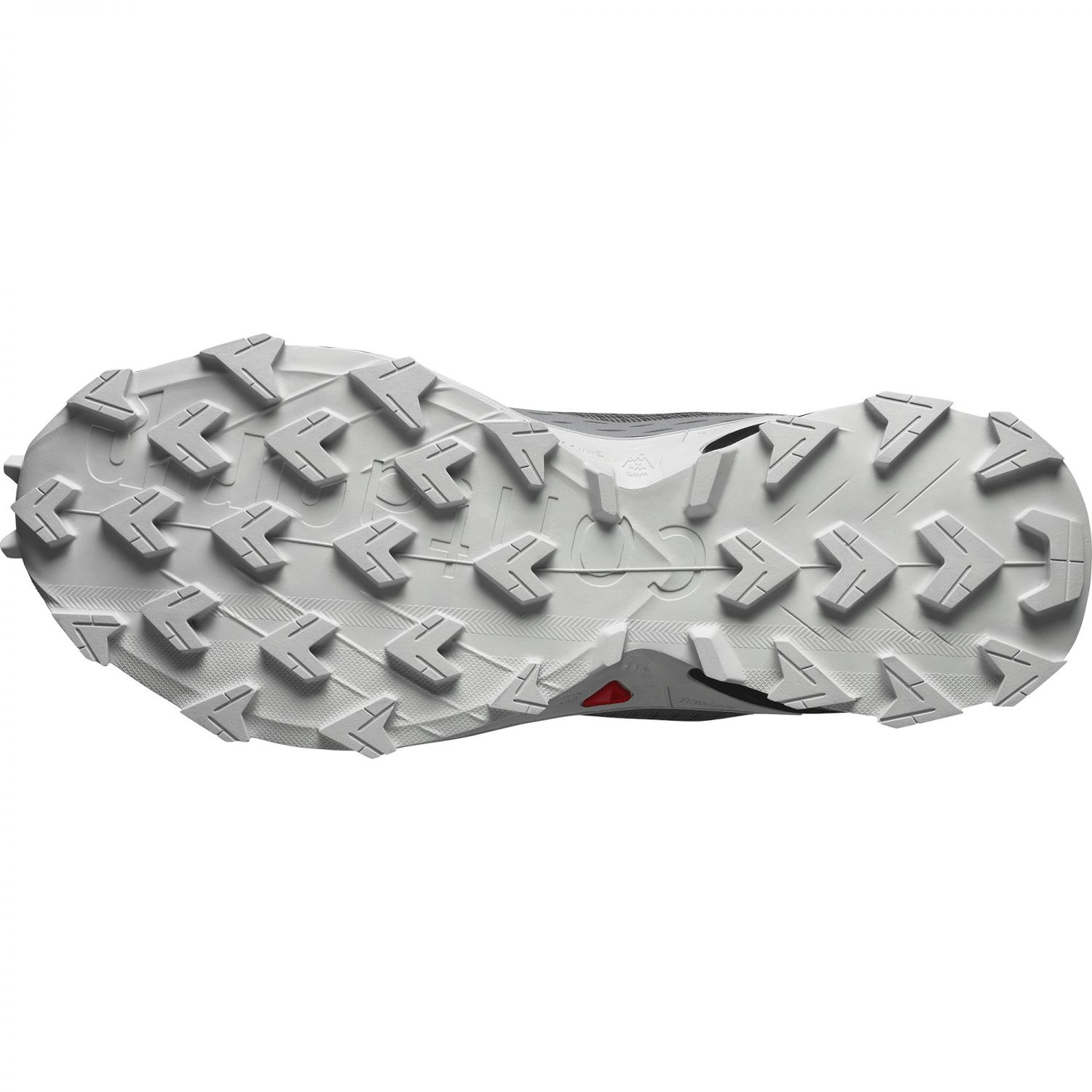 Salomon Alphacross 5, trail shoes, men, pewter/black/ghost gray