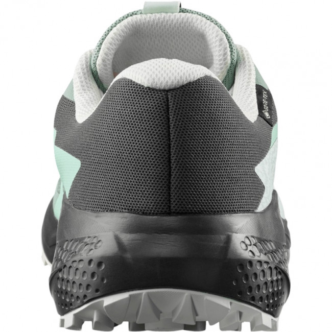 Salomon Alphaglide GTX, pantofi de alergare, femei, verde/gri