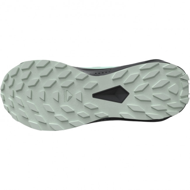 Salomon Alphaglide GTX, ténis de corrida, mulher, verde/cinzento