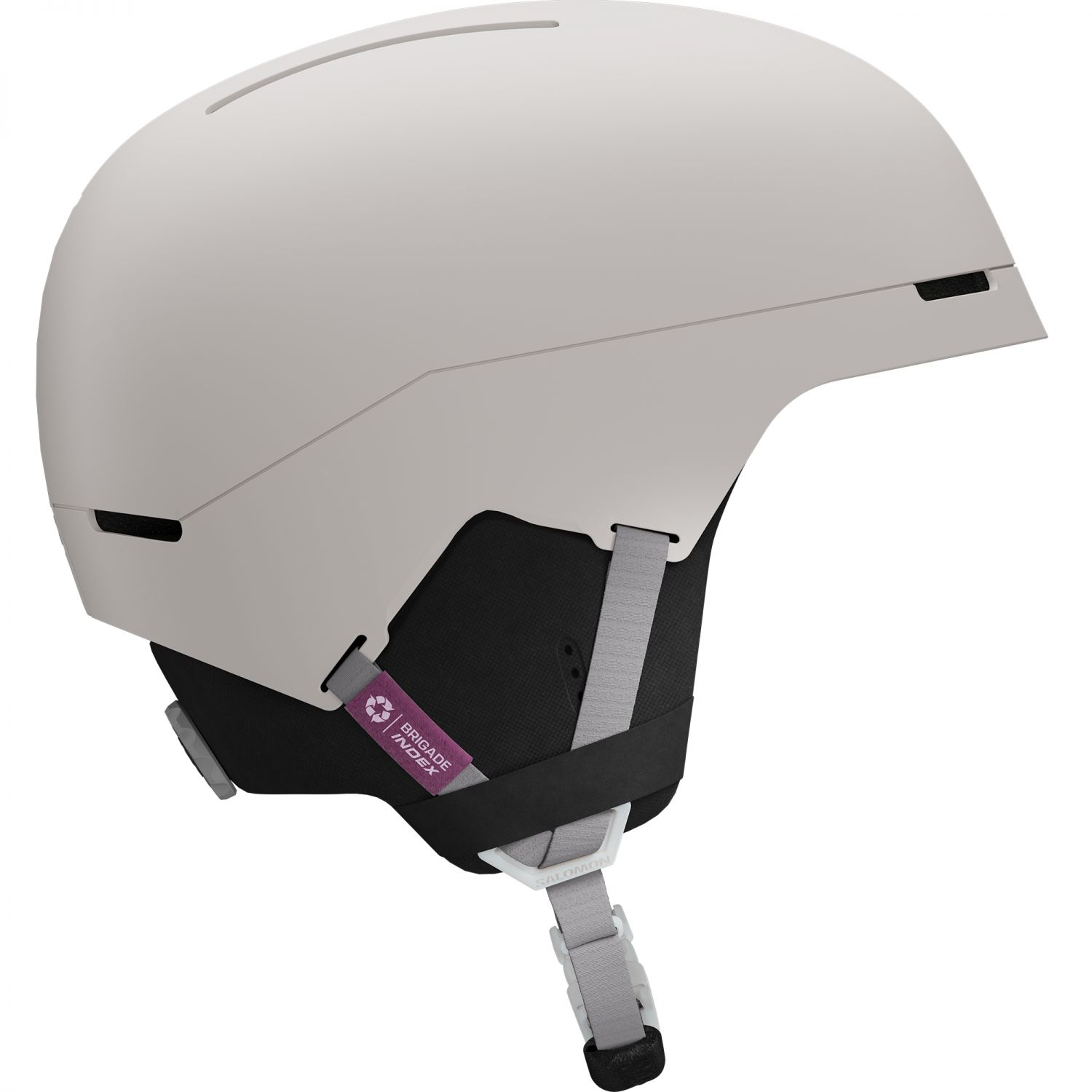 Salomon Brigade Index, ski helmet, grey violet