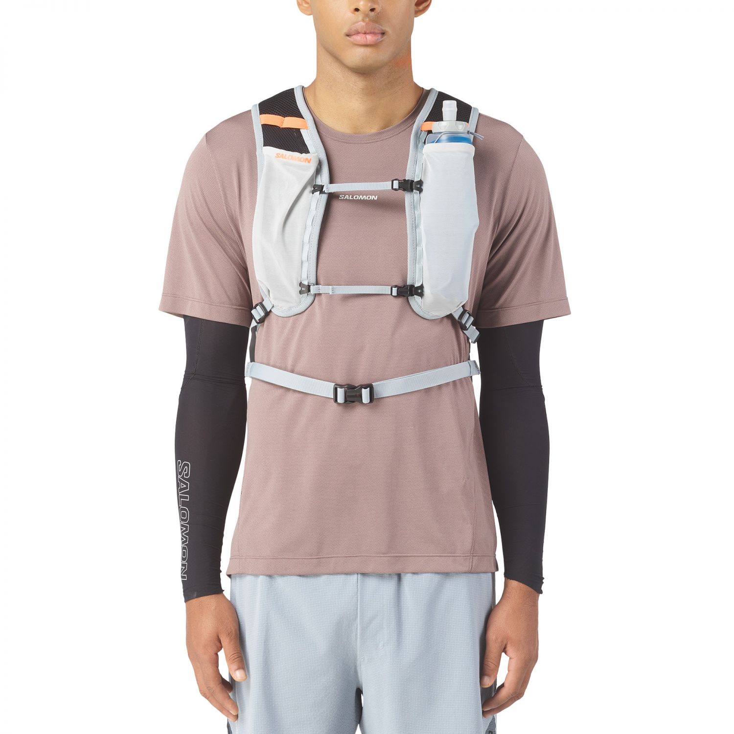 Salomon Cross 12, mochila, cinzento