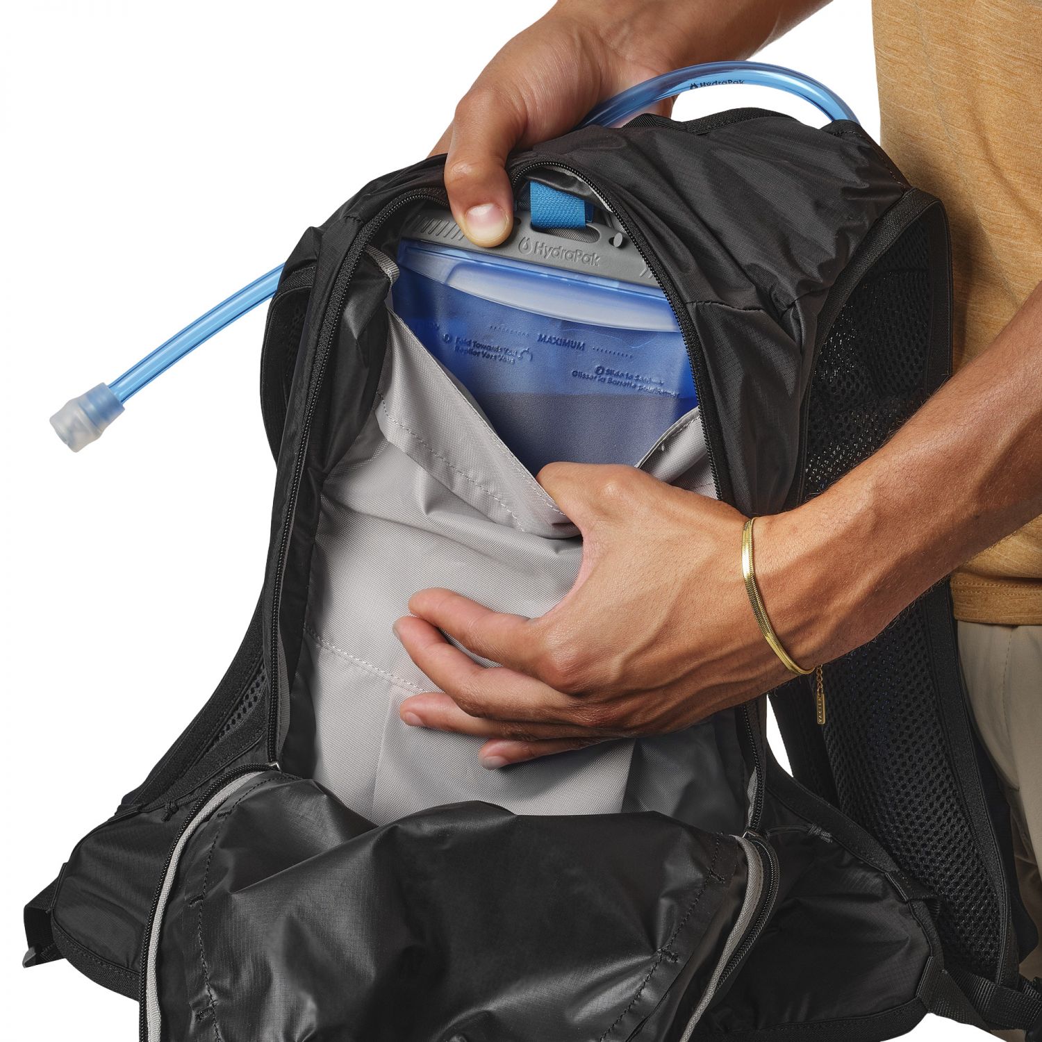 Salomon Cross 12, Rucksack, schwarz