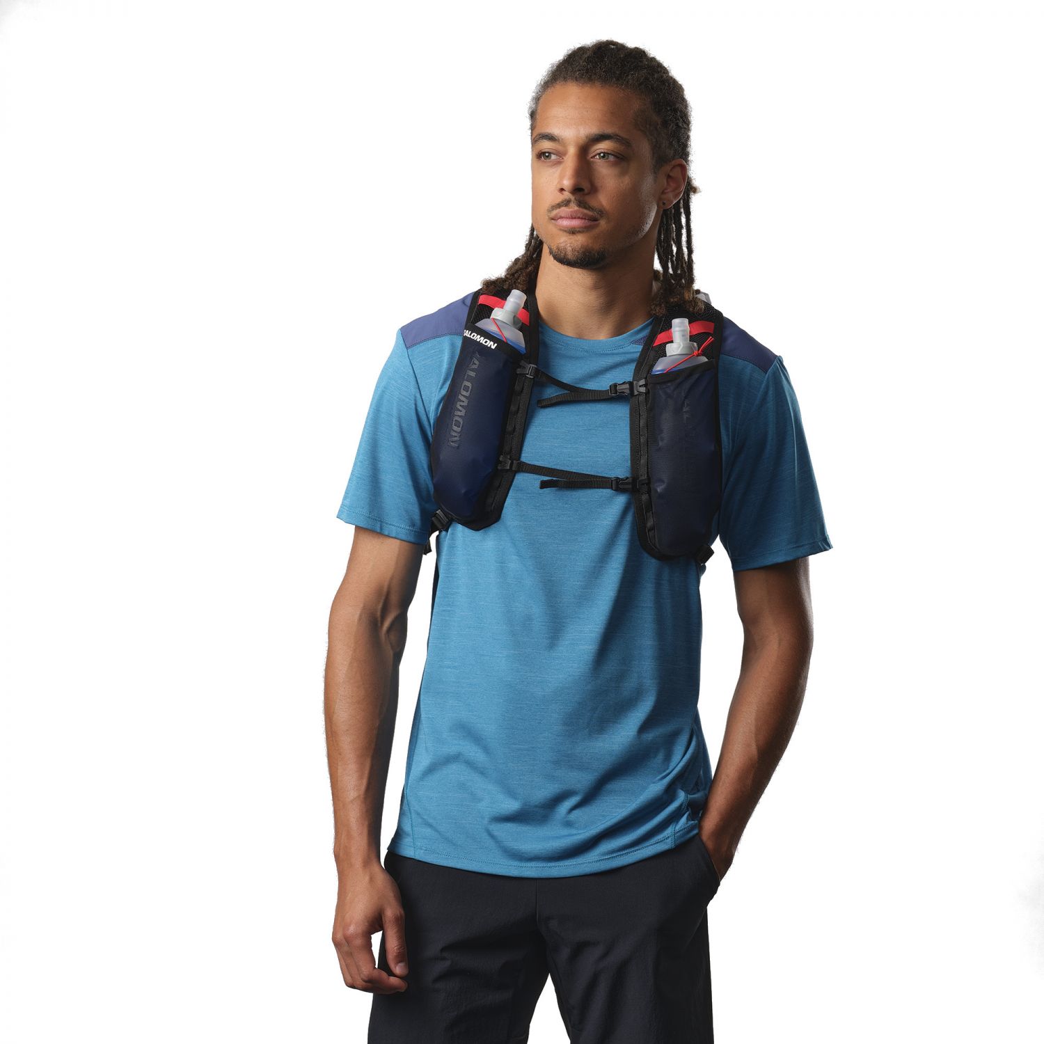 Salomon Cross 4, batoh, biela/čierna