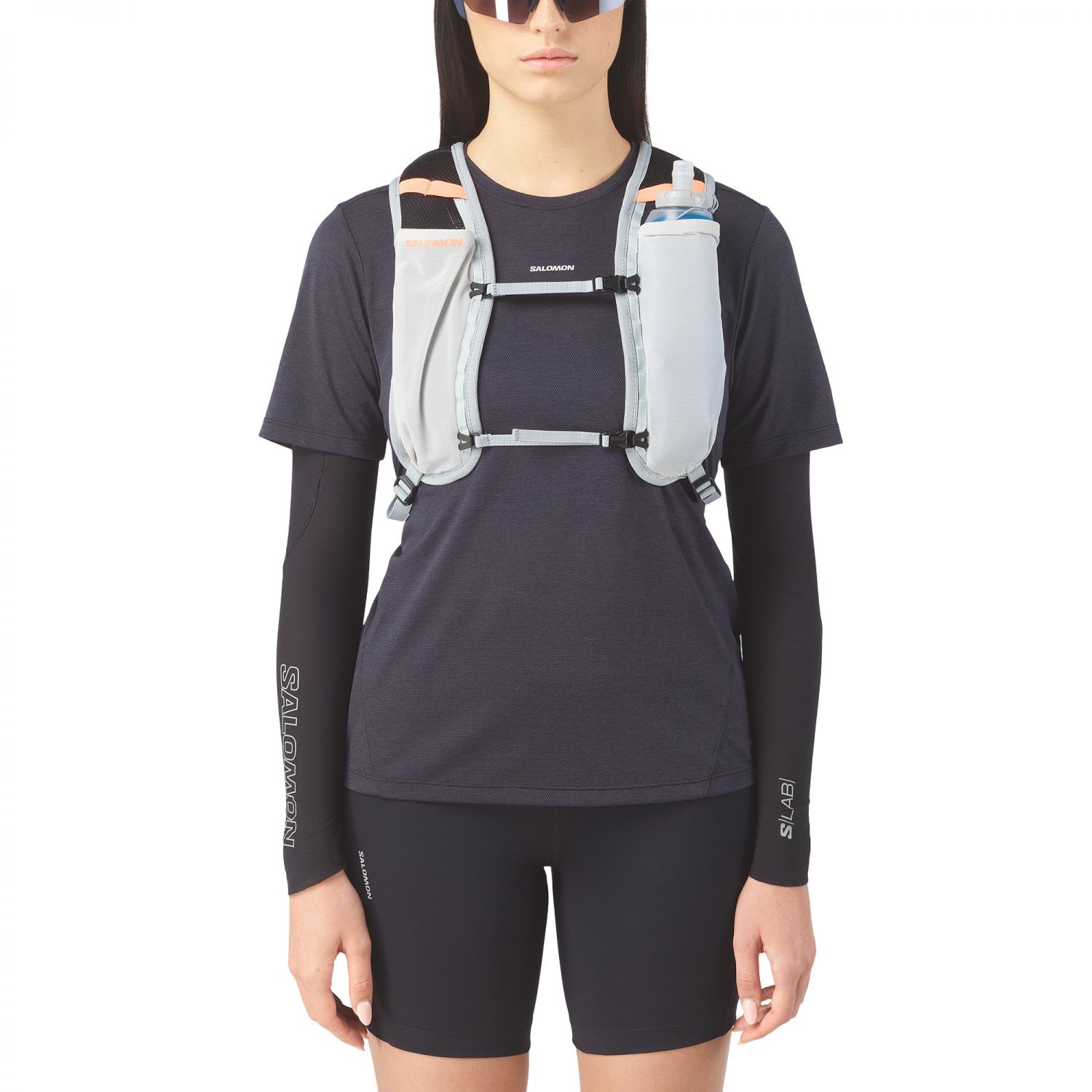 Salomon Cross 4, mochila, cinzento