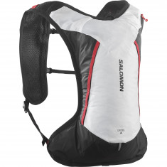 Salomon Cross 4, sac à dos, blanc/noir