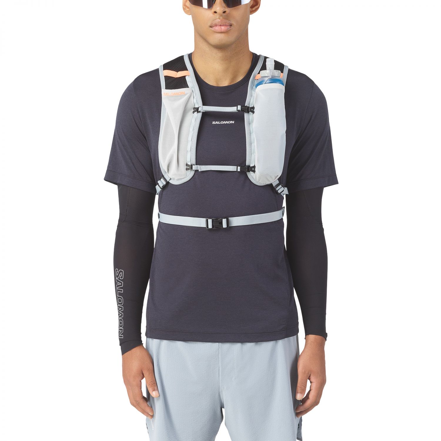 Salomon Cross 8, mochila, cinzento