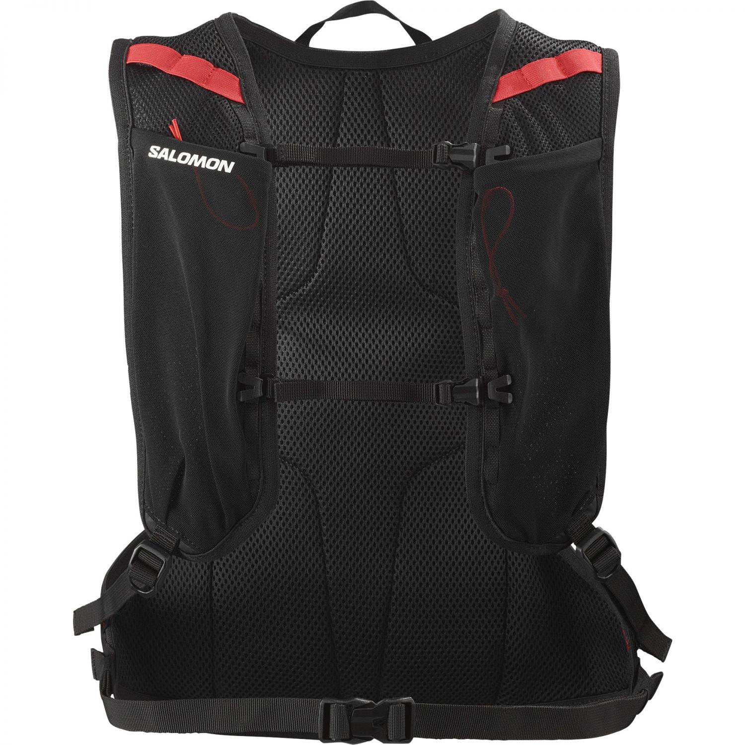 Salomon Cross 8, zaino, bianco/nero