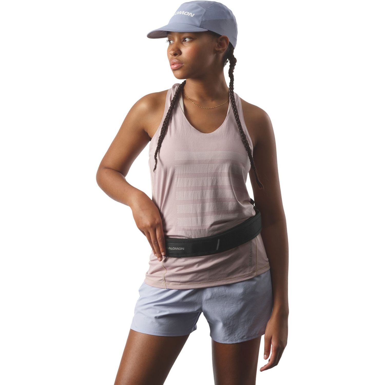 Salomon Cross Belt 1 Bottle, nerka, czarna