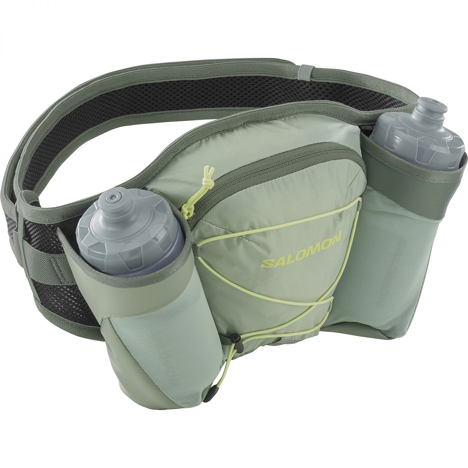 Salomon Cross Belt 2 Bottles, taška na opasok, zelená