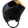 Salomon Driver Prime Sigma Plus, casque de ski avec visière, bleu foncé