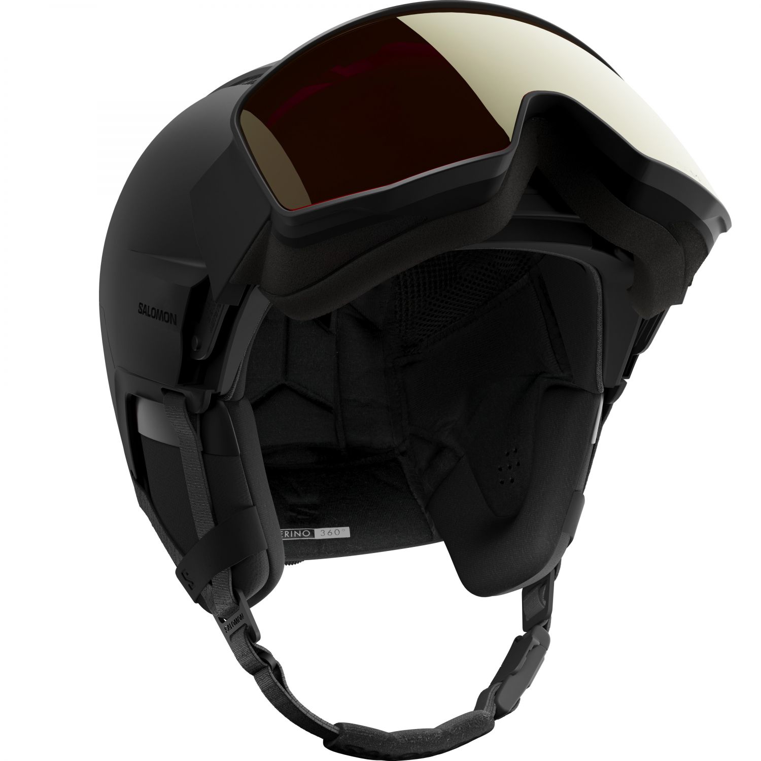 Salomon Driver Prime Sigma Plus MIPS lyžiarska prilba s kuklou, čierna