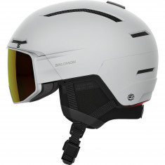 Salomon Driver Prime Sigma Plus, Skihjelm med Visir, Grey