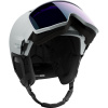 Salomon Driver Prime Sigma Plus, skihjelm med visir, lyseblå