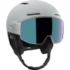 Salomon Driver Prime Sigma Plus, skihjelm med visir, lyseblå