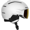 Salomon Driver Prime Sigphoto MIPS, casque de ski à visière, blanc