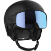 Salomon Driver Prime Sigphoto MIPS, lyžařská helma s kšiltem, černá
