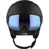 Salomon Driver Prime Sigphoto MIPS, lyžařská helma s kšiltem, černá